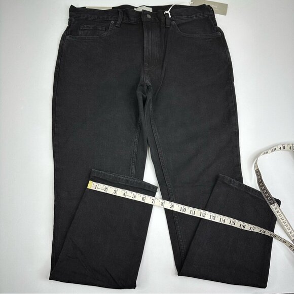 Everlane Uniform Men’s NWT Black Mid-Rise The Slim Fit Minimalist Jean W35/L32 - Picture 10 of 10